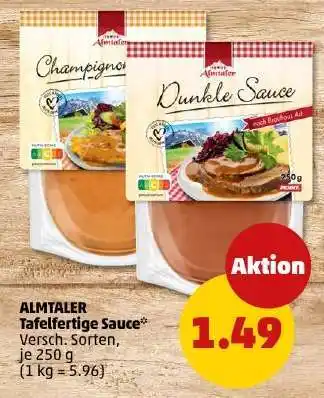 PENNY ALMTALER Tafelfertige Sauce Angebot