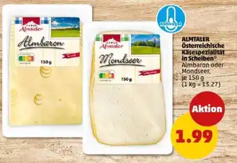 PENNY ALMTALER Österreichische Käsespezialität in Scheiben Angebot