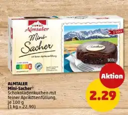 PENNY Almtaler Mini-Sacher Angebot