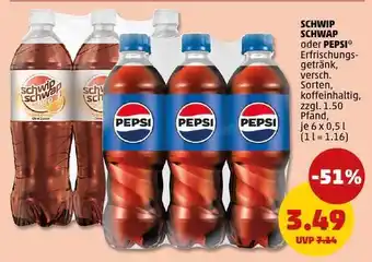 PENNY SCHWIP SCHWAP oder PEPSI Angebot
