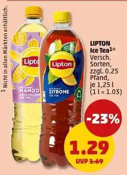 PENNY Lipton Ice Tea Angebot