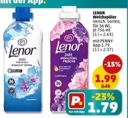 PENNY Lenor Weichspüler Angebot