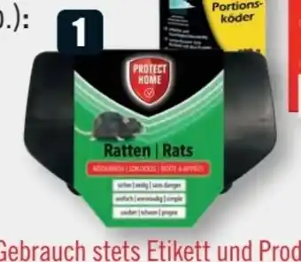 B1 Discount Baumarkt Protect Home Rattenköder-Box Angebot