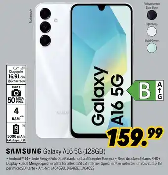 MEDIMAX Samsung galaxy a16 5g (128gb) Angebot
