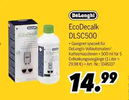 MEDIMAX Delonghi ecodecalk dlsc500 Angebot