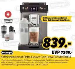 MEDIMAX Delonghi kaffeevollautomat eletta explore cold brew ecam450.86.t Angebot