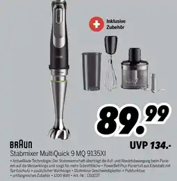 MEDIMAX Braun stabmixer multiquick 9 mq 9135xi Angebot