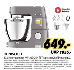 MEDIMAX Kenwood küchenmaschine kwl 90.244si titanium chef patissierxl Angebot
