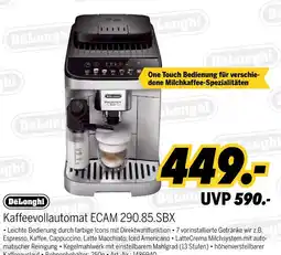MEDIMAX Delonghi kaffeevollautomat ecam 290.85.sbx Angebot