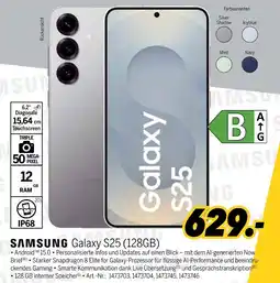 MEDIMAX Samsung galaxy s25 (128gb) Angebot