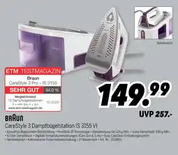 MEDIMAX Braun carestyle 3 dampfbügelstation is 3155 vi Angebot