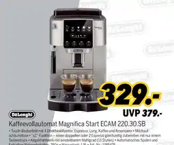 MEDIMAX Delonghi kaffeevollautomat magnifica start ecam 220.30.sb Angebot