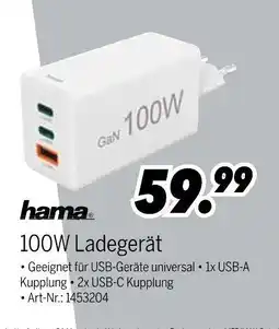 MEDIMAX Hama 100w ladegerät Angebot