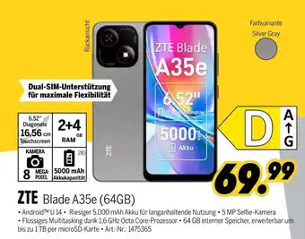 MEDIMAX Zte blade a35e (64gb) Angebot