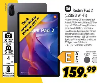 MEDIMAX Xiaomi redmi pad 2 (128gb wi-fi) Angebot
