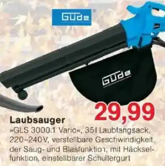 Jawoll Güde Laubsauger Angebot