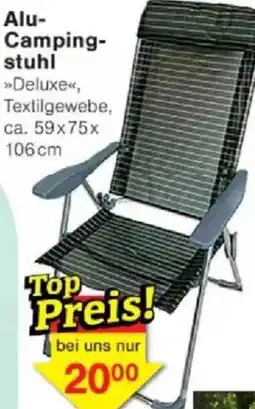 Jawoll Alu Campingstuhl Angebot