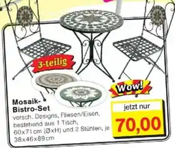 Jawoll Mosaik Bistro-Set Angebot