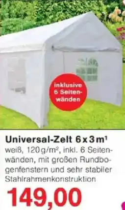 Jawoll Universal-Zelt 6x3m Angebot