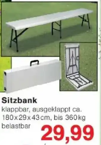 Jawoll Sitzbank Angebot