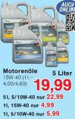 Jawoll Motorenöle Angebot