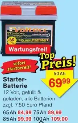 Jawoll Starter Batterie Angebot