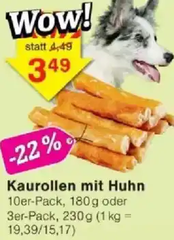 Jawoll Kaurollen mit Huhn Angebot