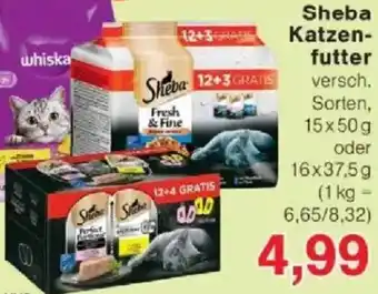 Jawoll Sheba Katzenfutter Angebot
