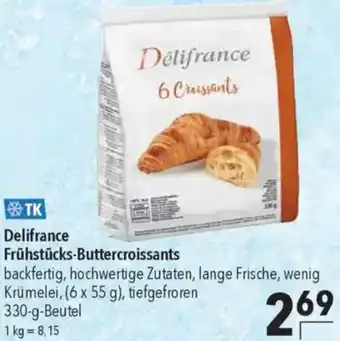 CITTI Markt Delifrance Frühstücks-Buttercroissants Angebot
