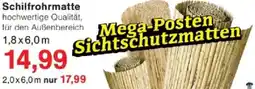 Jawoll Schilfrohrmatte Angebot