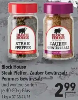 CITTI Markt Block House Steak Pfeffer, Zauber Gewürzsalz, Pommes Gewürzsalz Angebot
