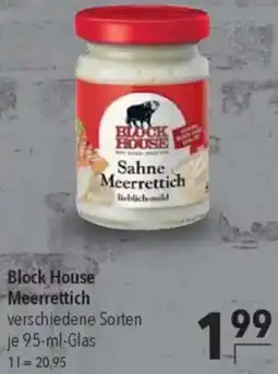 CITTI Markt Block House Meerrettich Angebot