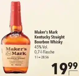 CITTI Markt Maker's Mark Kentucky Straight Bourbon Whisky Angebot
