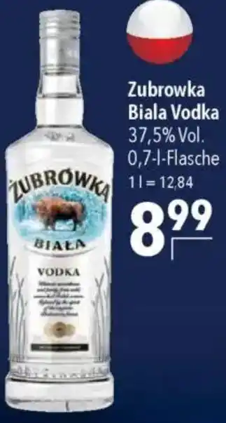 CITTI Markt Zubrowka Biala Vodka Angebot