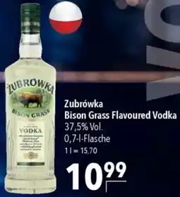 CITTI Markt Zubrówka Bison Grass Flavoured Vodka Angebot