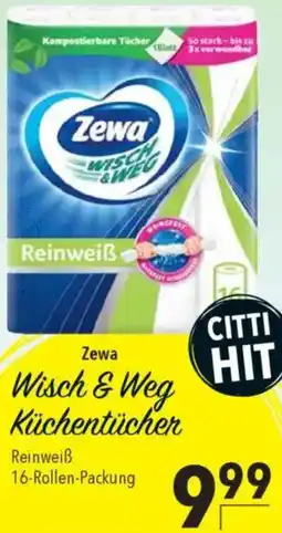 CITTI Markt Zewa Wisch & Weg Küchentücher Angebot