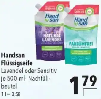 CITTI Markt Handsan Flüssigseife Angebot