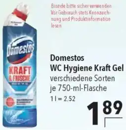 CITTI Markt Domestos WC Hygiene Kraft Gel Angebot