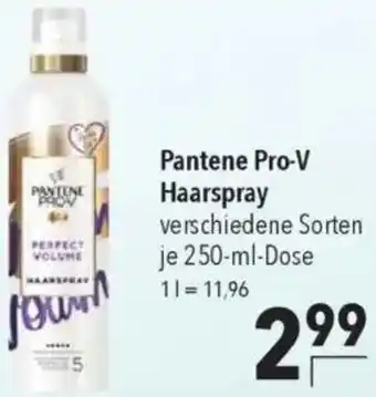 CITTI Markt Pantene Pro-V Haarspray Angebot