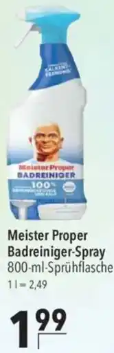 CITTI Markt Meister Proper Badreiniger-Spray Angebot