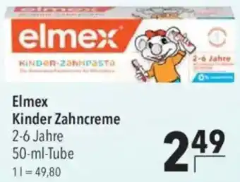 CITTI Markt Elmex Kinder Zahncreme Angebot