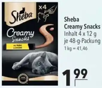 CITTI Markt Sheba Creamy Snacks Angebot