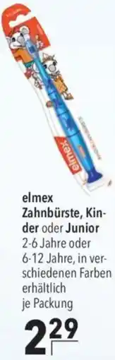CITTI Markt elmex Zahnbürste, Kinder oder Junior Angebot