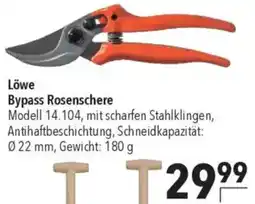 CITTI Markt Löwe Bypass Rosenschere Angebot