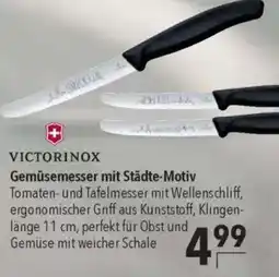 CITTI Markt VICTORINOX Gemüsemesser mit Städte-Motiv Angebot