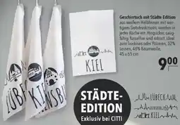 CITTI Markt Geschirrtuch mit Städte Edition Angebot