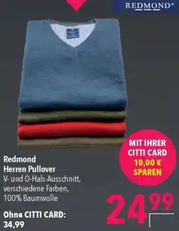 CITTI Markt Redmond Herren Pullover Angebot