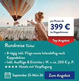 Aldi Süd Rundreise Türkei Angebot