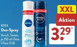 Aldi Süd NIVEA Deo-Spray Angebot