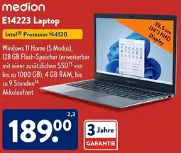 Aldi Süd medion E14223 Laptop Angebot